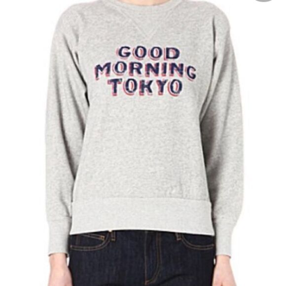 ❤️SOLD❤️ISABEL MARANT Good Morning Tokyo Sweatshirt - Picture 1 of 7